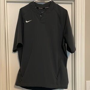 Nike Men's Black Baseball Pullover